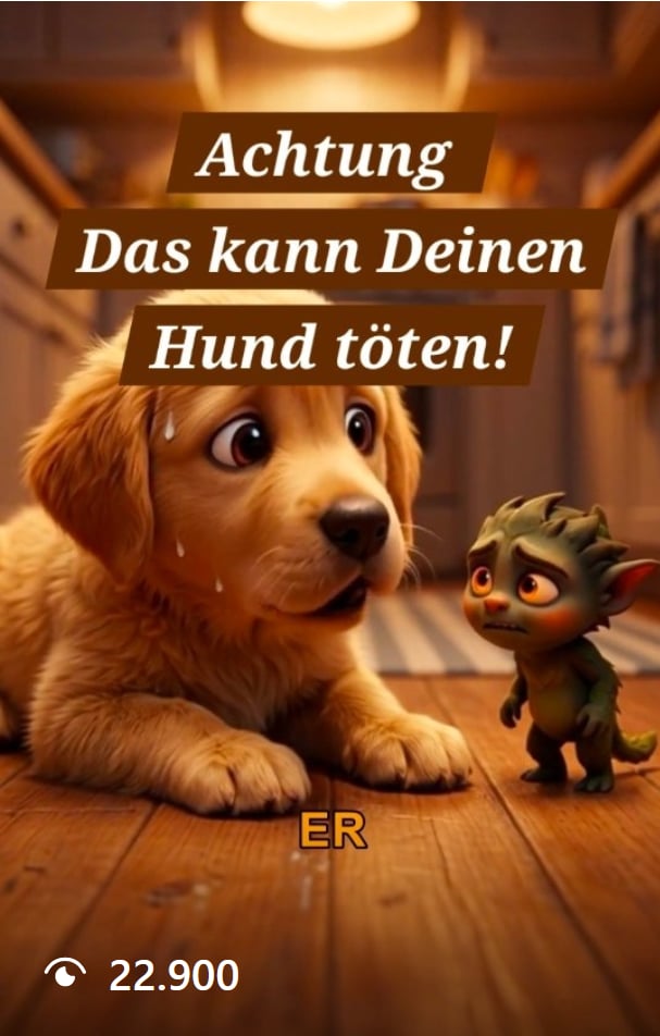 Achtung, das kann deinen Hund töten!