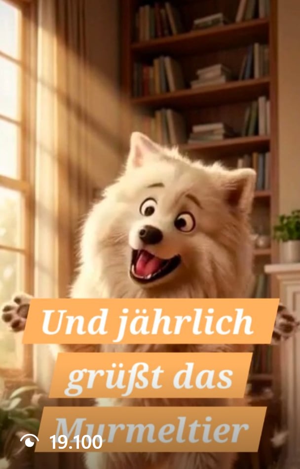 Und jährlich grüßt das Murmeltier